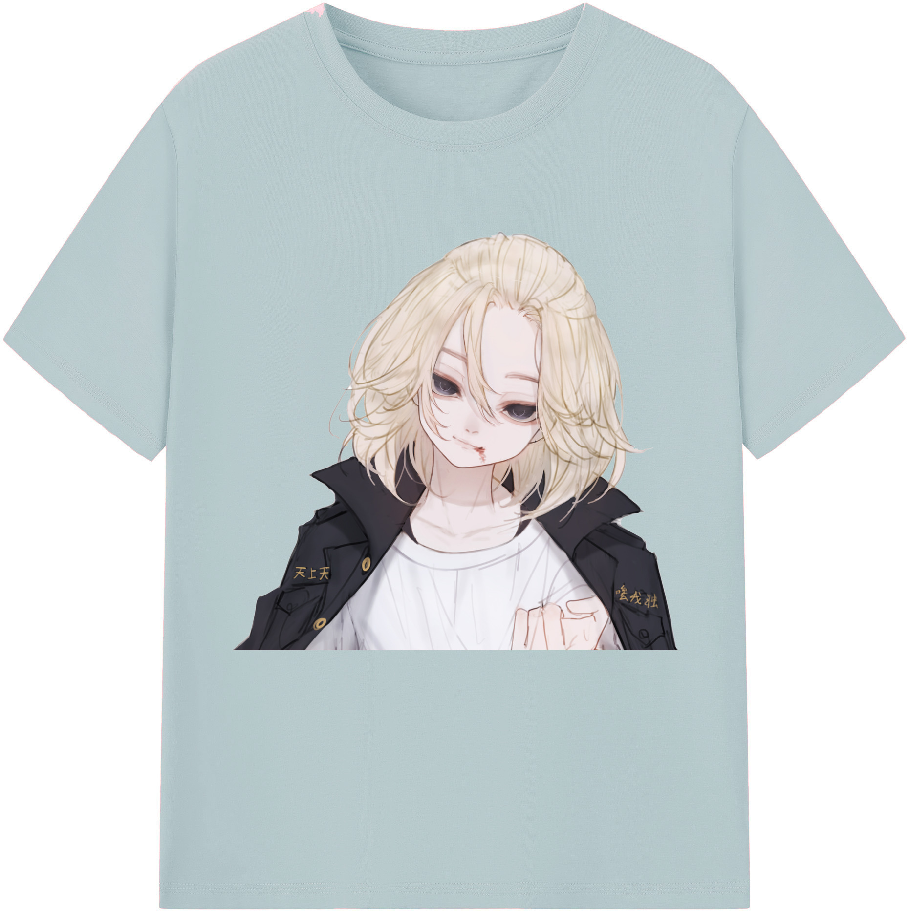 （画像用） 東京リベンジャーズ Tokyo Revengers 綿100％半袖Tシャツ（フロントプリント）